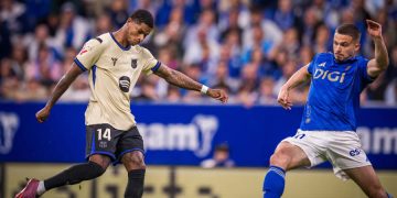Marcus Rashford en match face au Real Oviedo