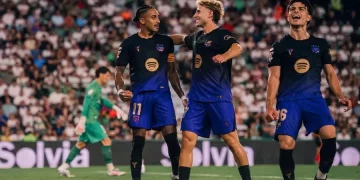 FC Barcelone célèbre contre Elche. Site web officiel du club